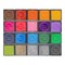 20 Colors Washable Finger Craft Ink Pad for Kids Stamping, 1.57X1.57''